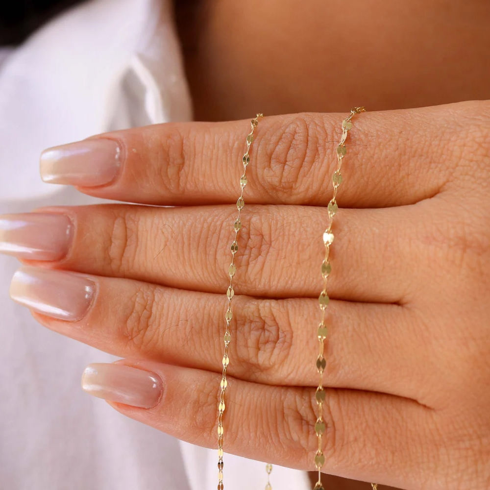 Dudak Zincir Model Kadın Çelik Kolye - Kararmaz & Zarif Tasarım